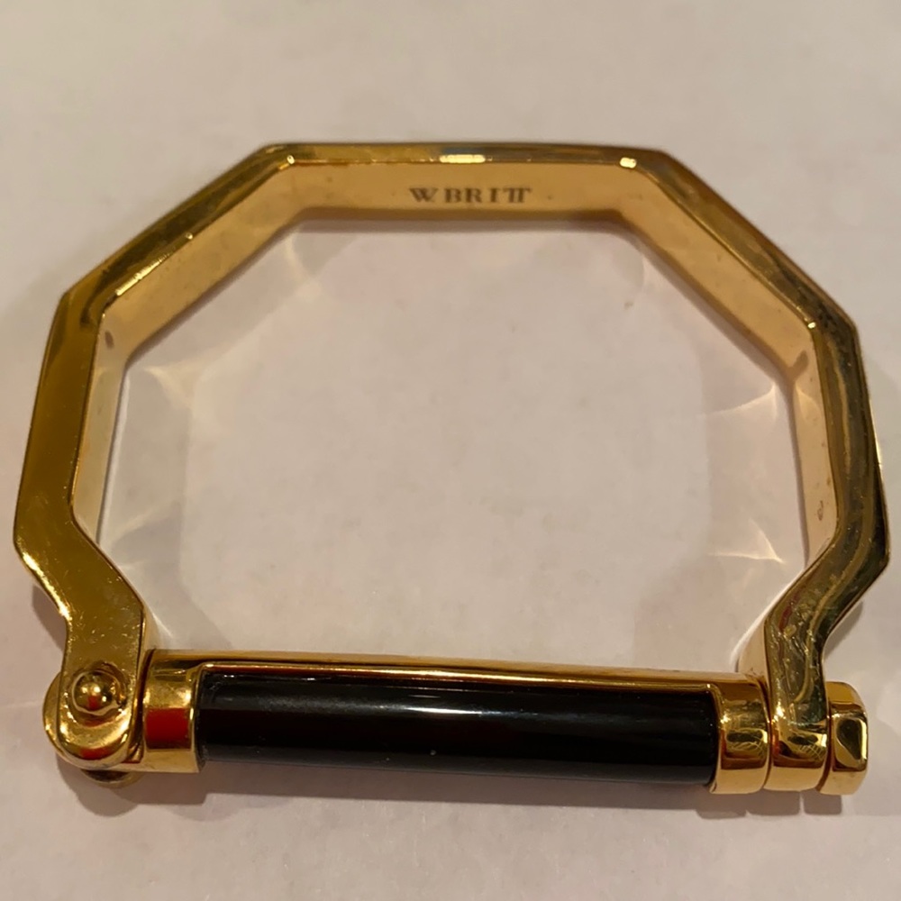 W. Britt Octagon Bar Bracelet